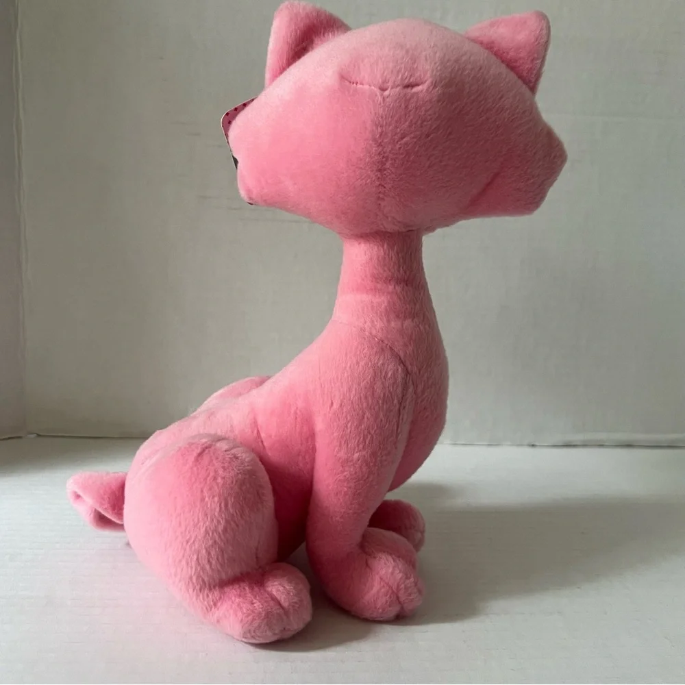 NEW 2004 Prissy Kitties 9” pink Kitty Cat Plush Toy Stuffed Animal Y2K